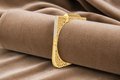 Gold Plated  Openwork  Cubic AD Diamond Bracelet