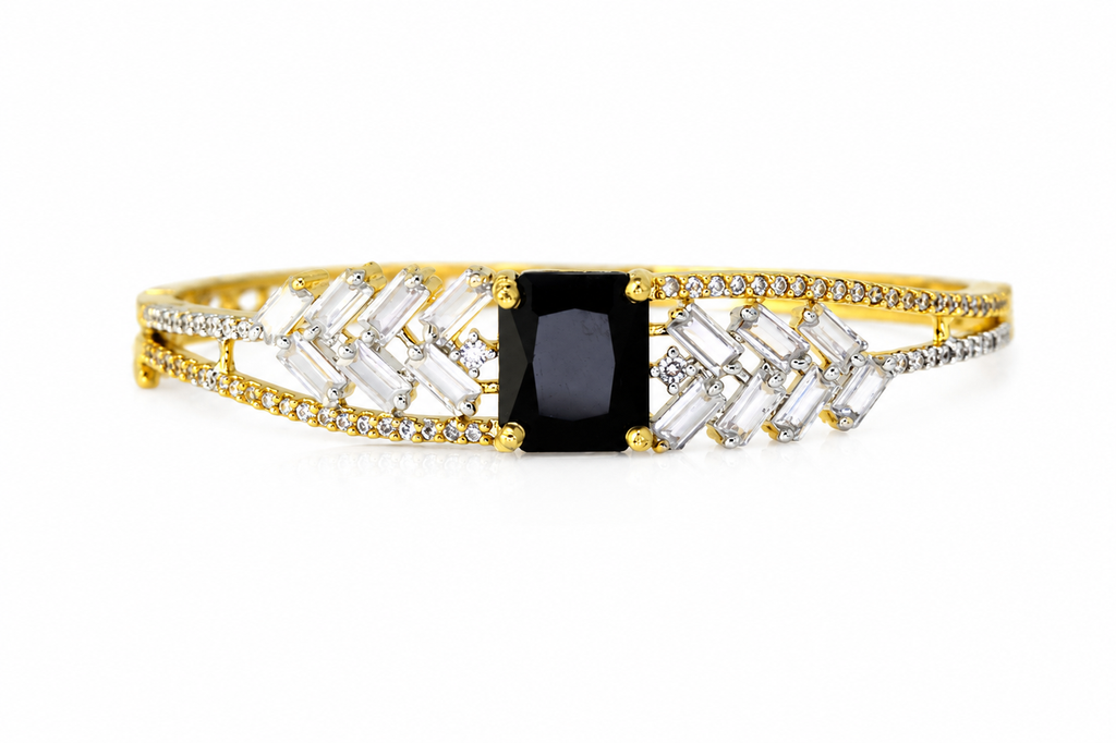 Gold Plated American Diamond Bracelet