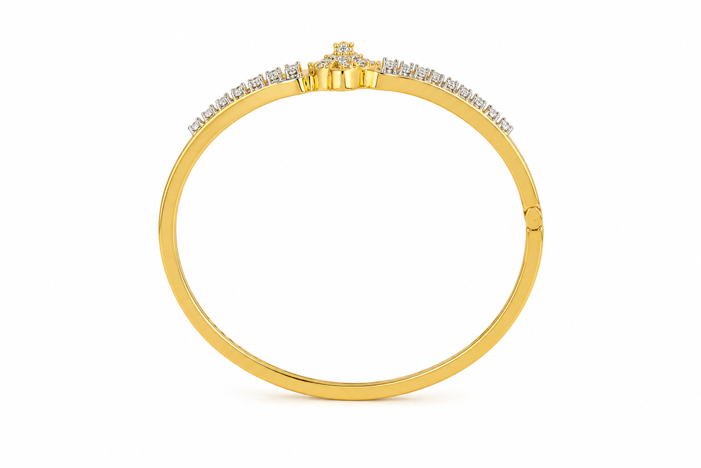 Gold Plated American Diamond Bracele