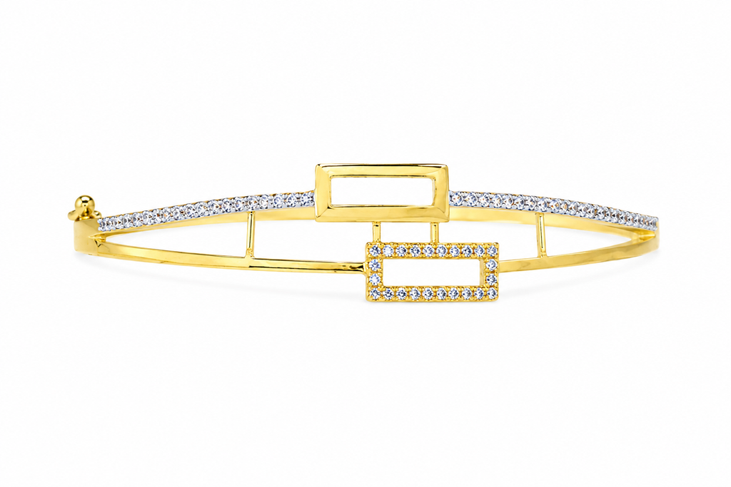 Gold Plated American Diamond Bracele