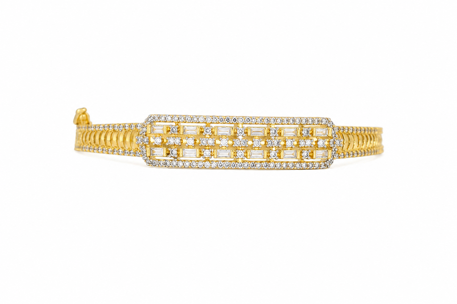 Gold Plated American Diamond Bracele