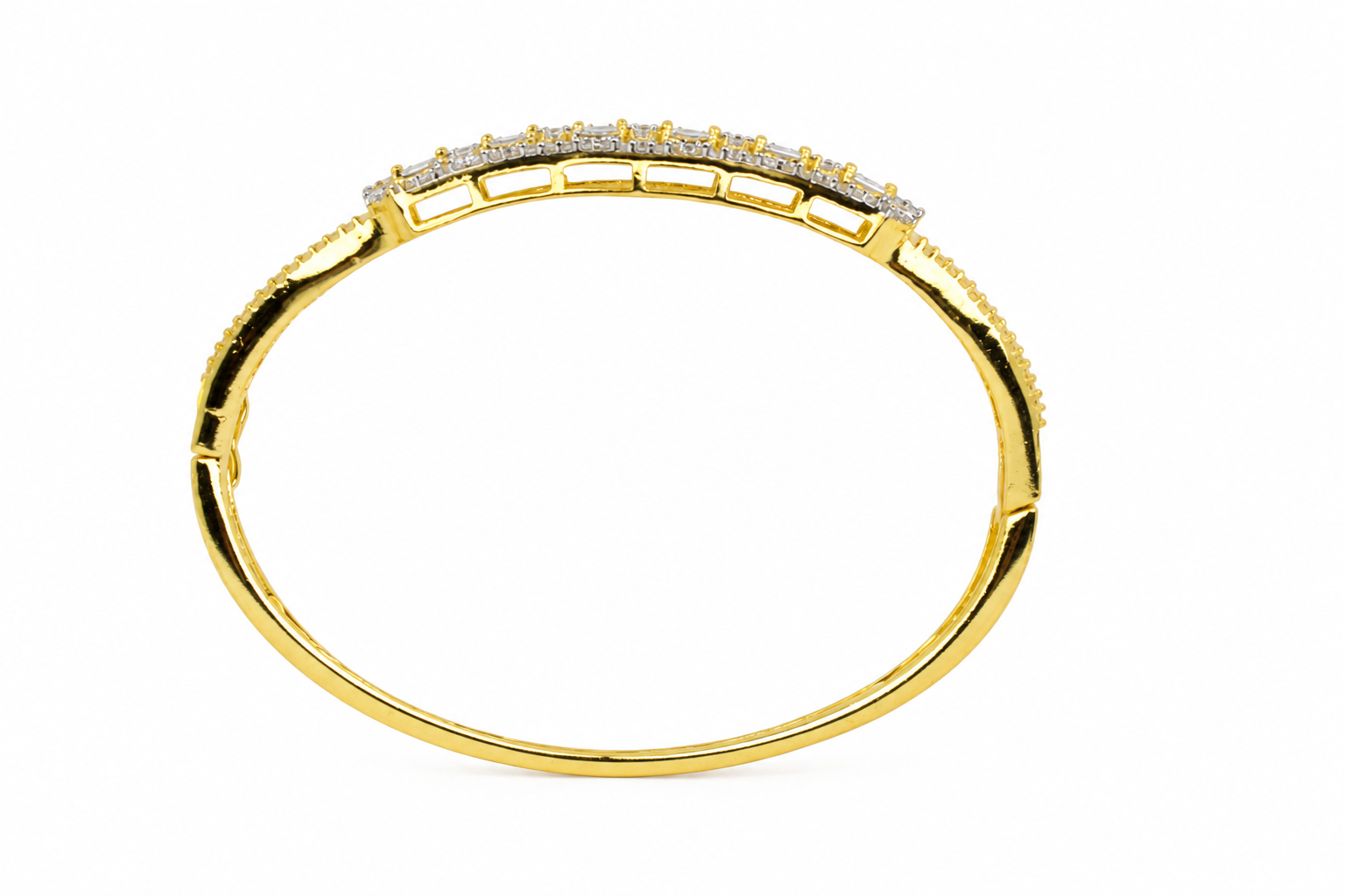Gold Plated American Diamond Bracele