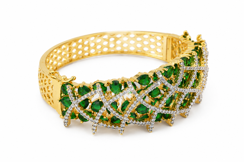 American Diamond Statement Bracelet