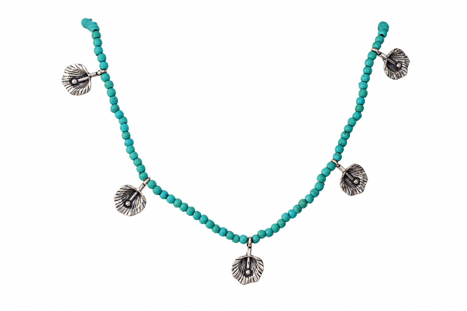 womens turquoise-colored gemstone beads ,necklace