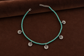 womens turquoise-colored gemstone beads ,necklace