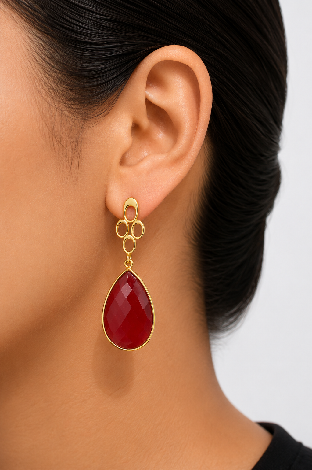 18K Gold Plated Drop Earrings