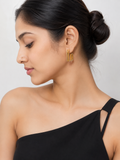 18K Gold Plated Square Hoop Earrings