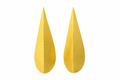 18K Gold Plated Geometric Long Drop Earrings