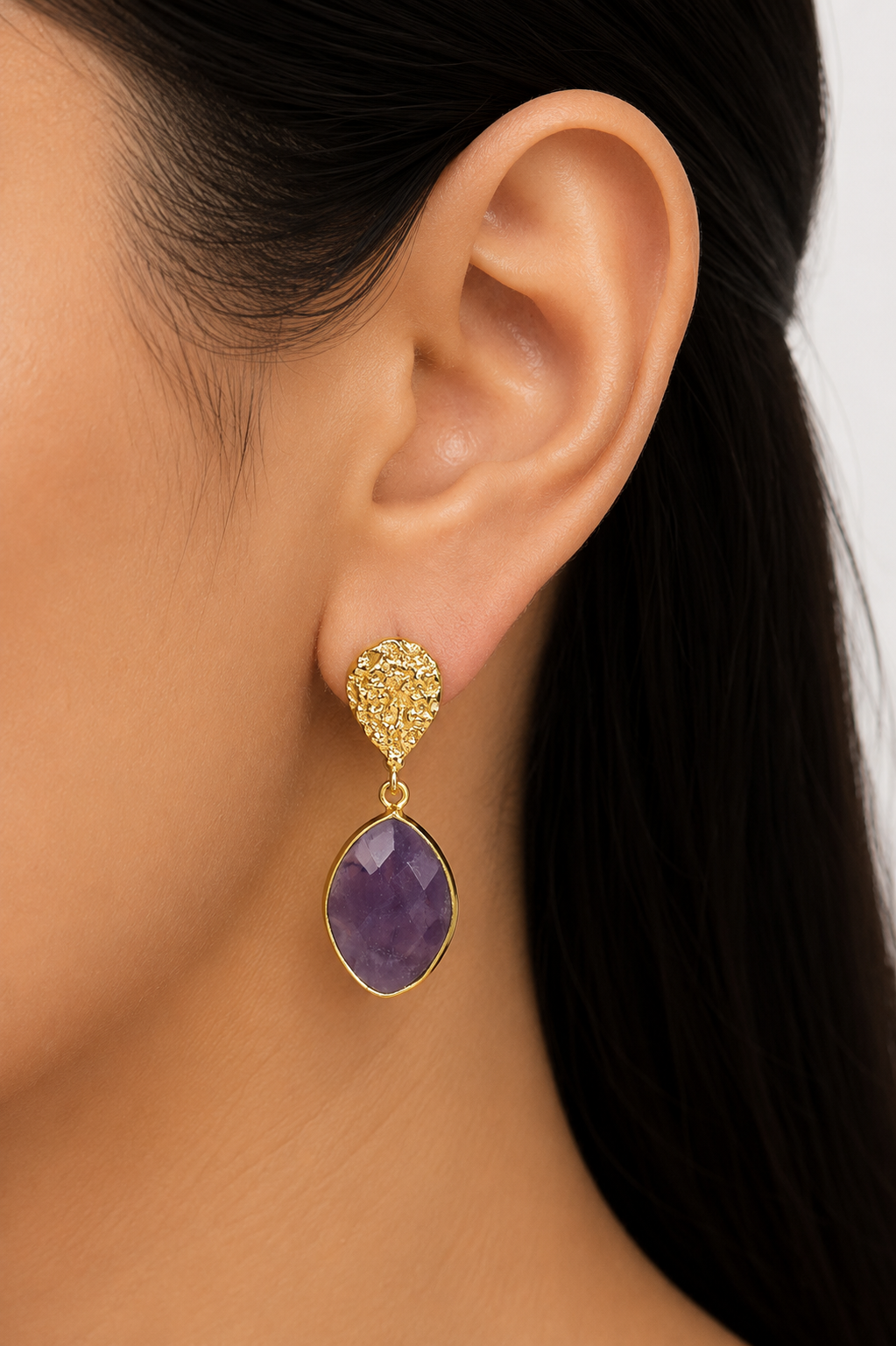 18K Gold Plated Drop Earrings