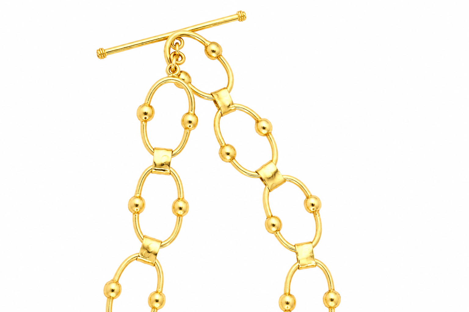 18KT Gold Plated Link Chain Necklace