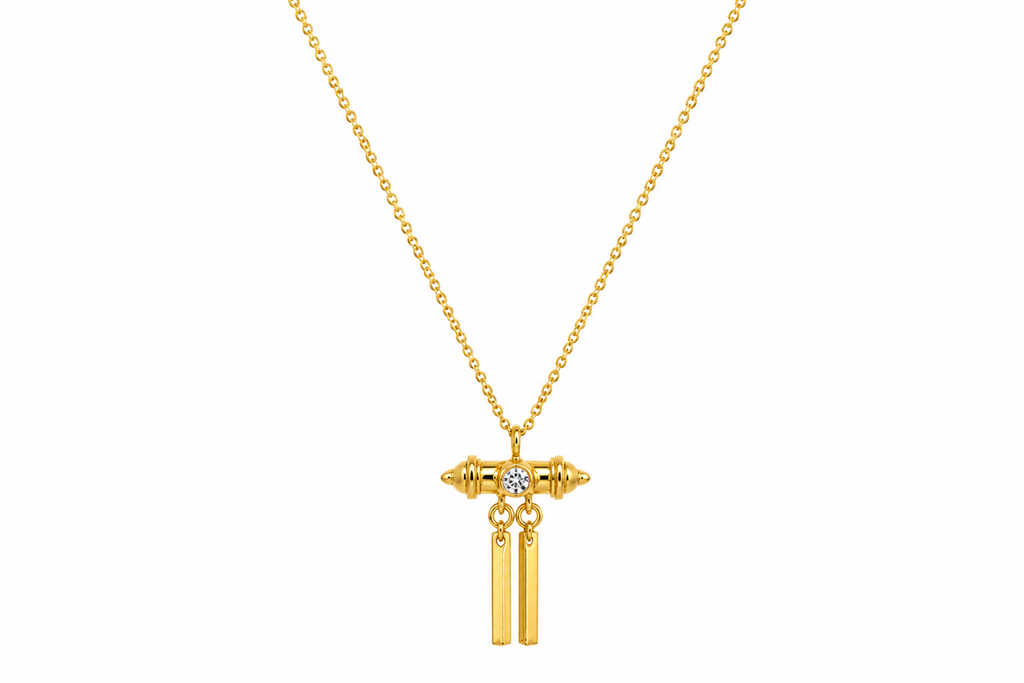 18K Gold Plated Pendant Necklace