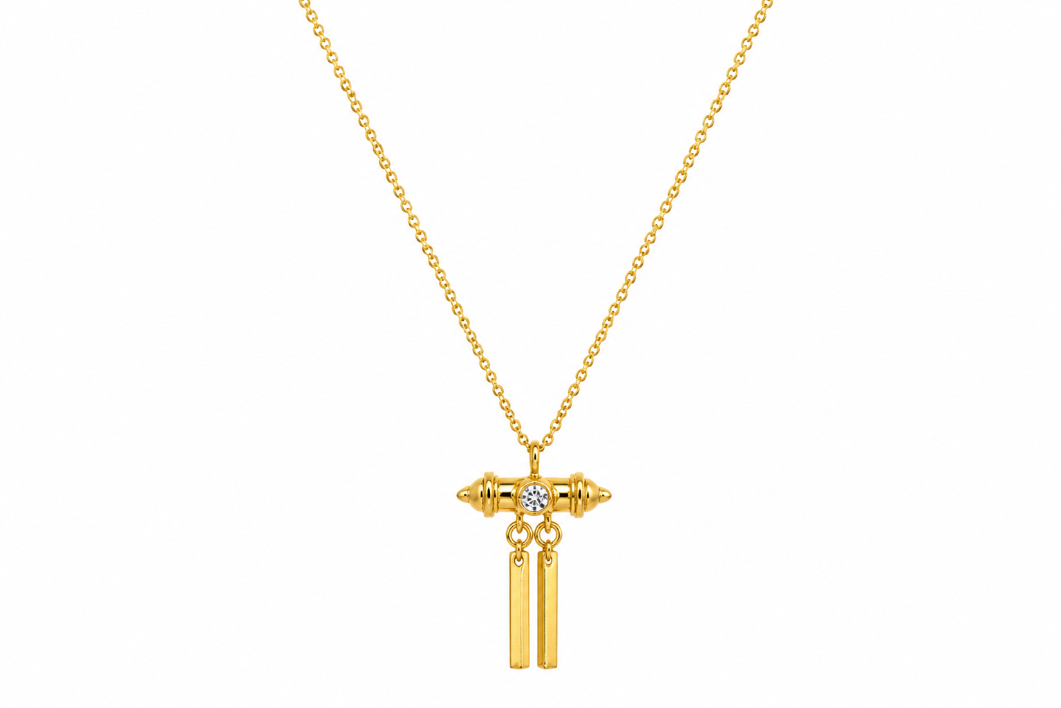 18K Gold Plated Pendant Necklace