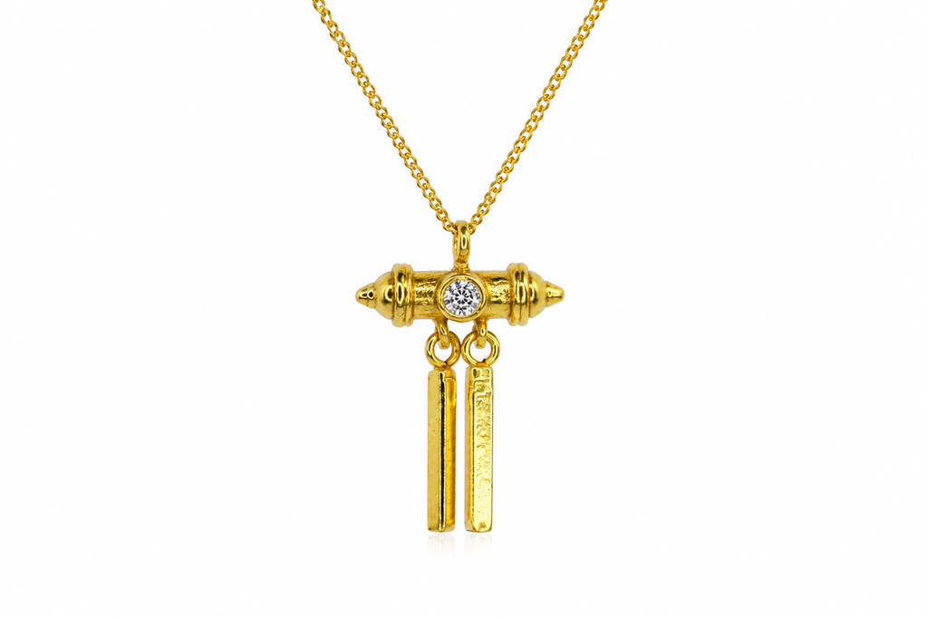 18K Gold Plated Pendant Necklace