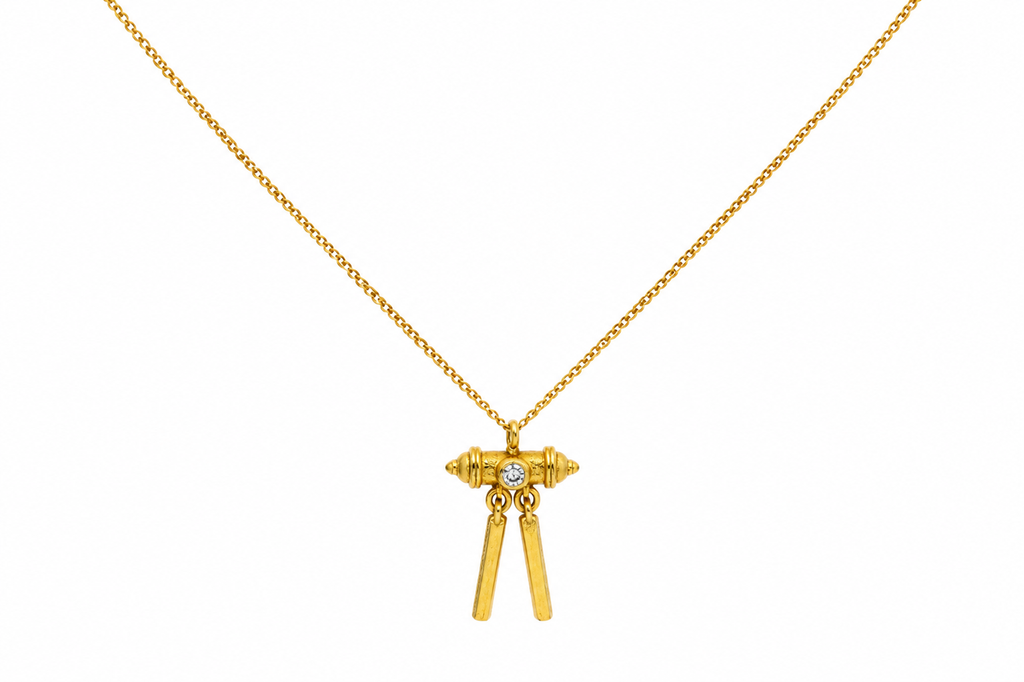 18K Gold Plated Pendant Necklace