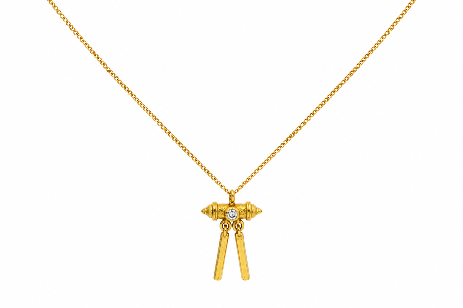 18K Gold Plated Pendant Necklace