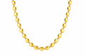 18K Gold-Plated Beaded Choker Necklace