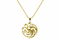 18K Gold Plated Dragon Pendant Necklace