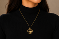 18K Gold Plated Dragon Pendant Necklace