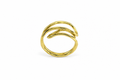 18KT Gold Plated Abstract Wrap Ring
