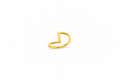 18K Gold Plated Geometric Adjustable Ring