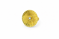 18K Gold Plated Sunburst Pearl Statement Ring