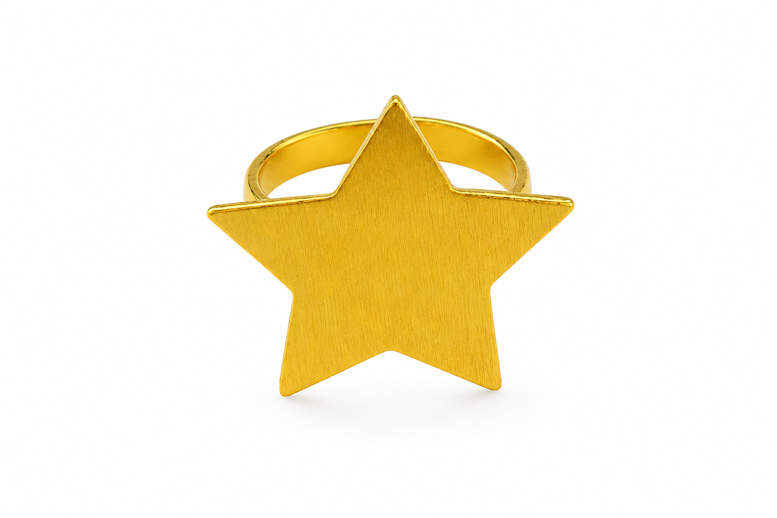 18KT Gold Plated Star Statement Ring
